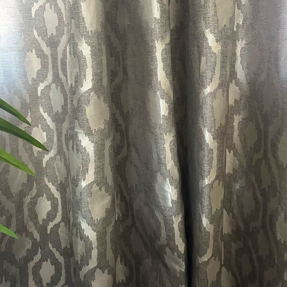 West Elm Ikat Shine Panel Curtain Set - Picture 7 of 8